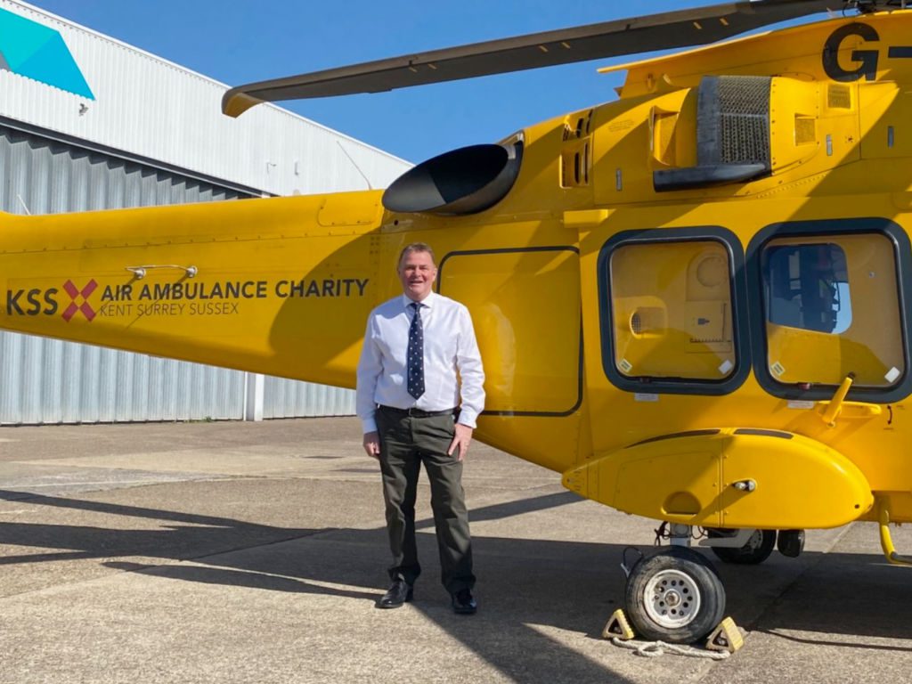 Stoneleigh coronation air ambulance support